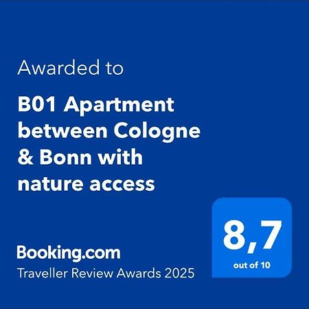 B01 Apartment Between Cologne & Bonn With Nature Access Troisdorf Kültér fotó